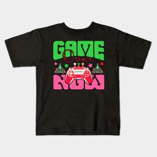 Game over now Kids T-Shirt